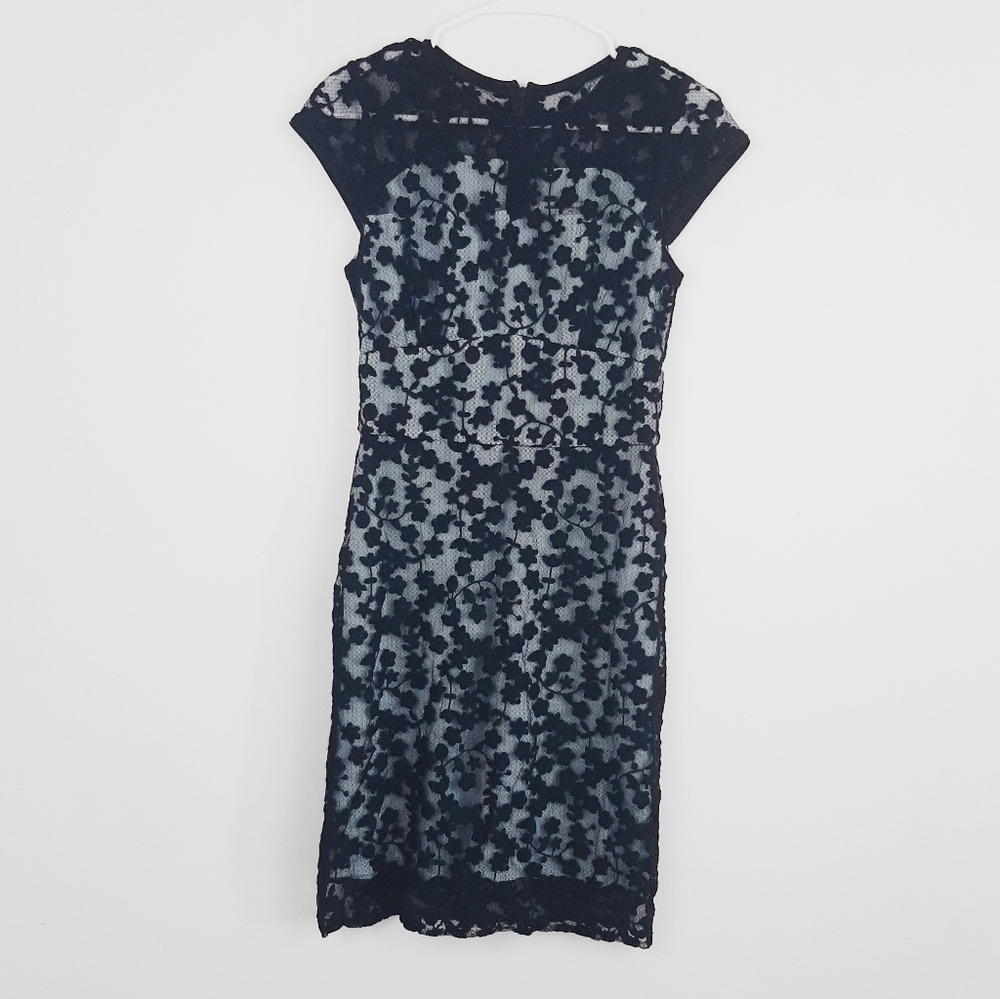 Reiss nineteen seventy-one black lacey dress